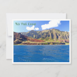 Kauai's Nā Pali Coast Postcard Postkarte