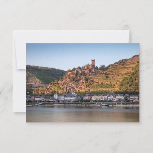 Kaub am Rhein - Deutschland-Karte (Vorderseite)