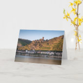 Kaub am Rhein - Deutschland Karte (Gelbe Blume)