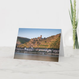 Kaub am Rhein - Deutschland Karte