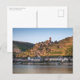 Kaub am Rhein Deutschland Postkarte
