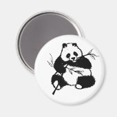 Kauen Panda Magnet (Vorderseite/Rückseite)