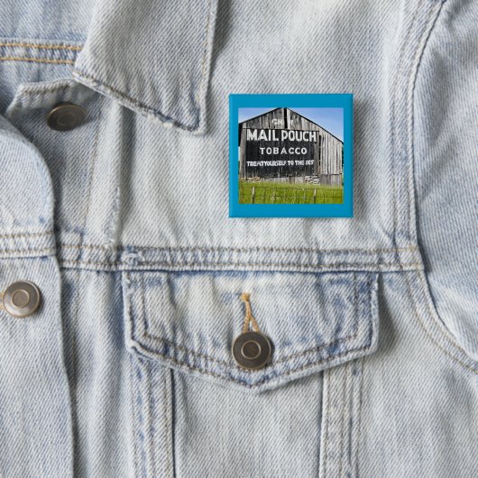 Kauen-Post-Beutel-Tabak, alte Scheune Button (Beispiel)