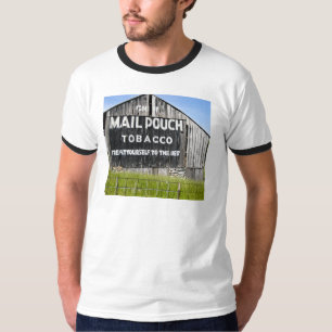 Kauen-Post-Beutel-Tabak, alte Scheune T-Shirt