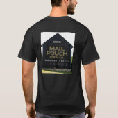 Kauen-Post-Beutel-Tabak-Antiken-Foto-Ende T-Shirt (Rückseite)