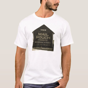 Kauen-Post-Beutel-Tabak - antikes Foto-Ende T-Shirt