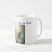 Kauen Sie auf Sachen - es hilft Ihnen zu denken Kaffeetasse (VorderseiteRechts)