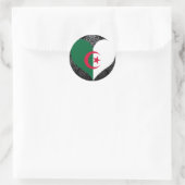 Kauf der algerischen Flagge Runder Aufkleber (Tasche)