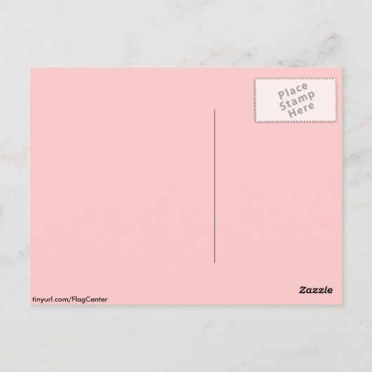 Kauf der Mongolei-Flagge Postkarte (Rückseite)