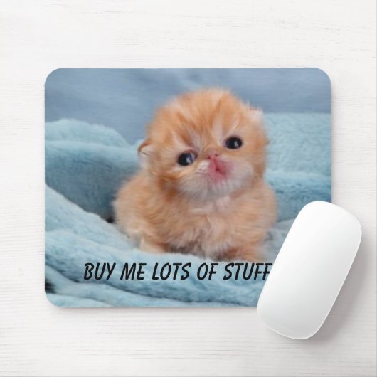 Kauf für das niedliche Kätzchen Mousepad (Mit Mouse)