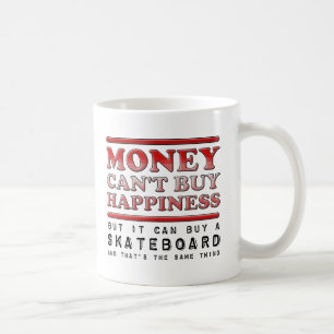 Kauf Glück Skateboard Funny Mug Kaffeetasse