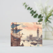 Kauf-Karte für Post mit längerer Lieferdauer Postkarte (Stehend Vorderseite)