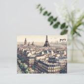 Kauf-Karte paris Masse-Postkarten Postkarte (Stehend Vorderseite)