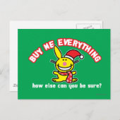 Kauf mir alles postkarte (Vorne/Hinten)