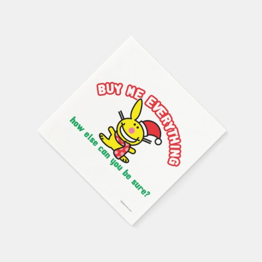 Kauf mir alles serviette (Ecke)