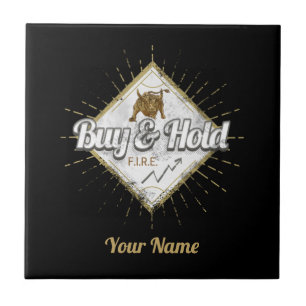 Kauf und Halten Trader Bull kaufen den aufstrebend Fliese