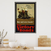 Kauf von Victory Bonds Poster (Küche)