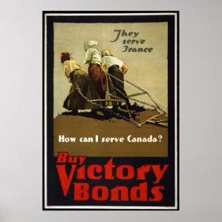 Kauf von Victory Bonds Poster