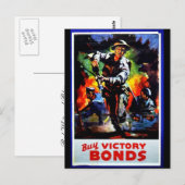 Kauf von Victory Bonds Postkarte (Vorne/Hinten)