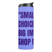 Kaufangebot für lokale Unternehmen Thermosbecher (Nach links gedreht)