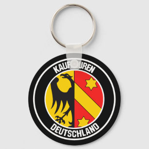 Kaufbeuren Round Emblem Schlüsselanhänger