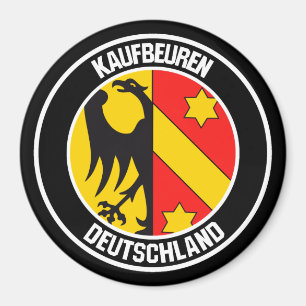 Kaufbeuren-RundEmblem Magnet