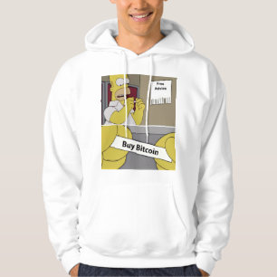 Kaufe Bitcoin-Meme   Lustiges Krypto-Cartoon-Art T Hoodie