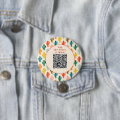 Kaufe der Braut einen Drink QR-Code-Button Button (Beispiel)