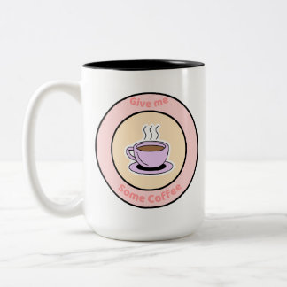 Kaufe dies, wenn du Kaffee trinkst Zweifarbige Tasse