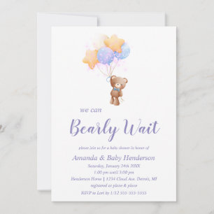 Kaufe kaum Teddybär Baby Shower  Einladung
