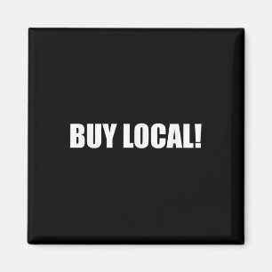 Kaufe lokal Umweltschutz, Tierschutz Magnet