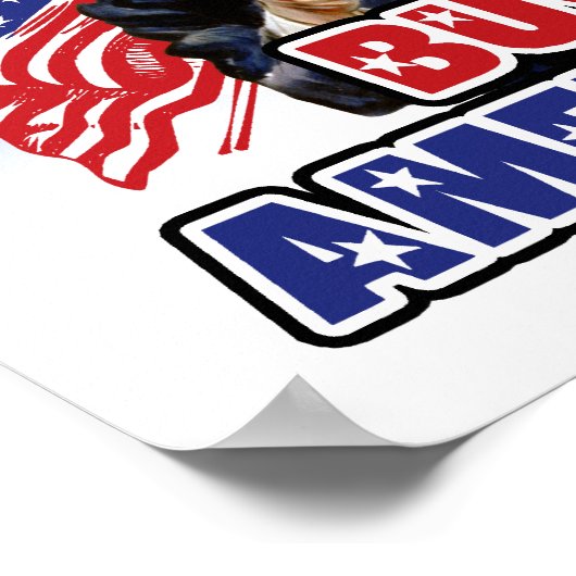 Kaufen Amerikaner ( Made in China ) - Witziger Wit Poster (Ecke)