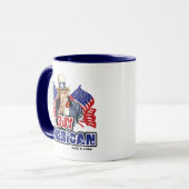 Kaufen Amerikaner ( Made in China ) - Witziger Wit Tasse (Vorderseite Links)