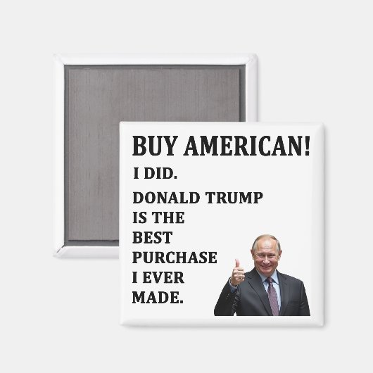 Kaufen Amerikaner Magnet (Vorderseite/Rückseite)