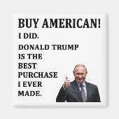 Kaufen Amerikaner Magnet (Vorne)