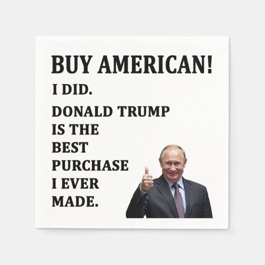 Kaufen Amerikaner Serviette (Vorderseite)