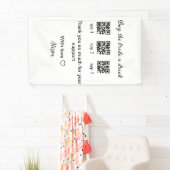 kaufen Braut ein Getränk Scan QR Code danke IhnenE Banner (Insitu)