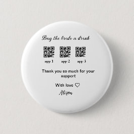 kaufen Braut ein Getränk Scan QR Code danke IhnenE Button