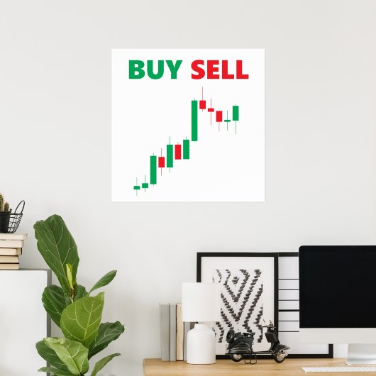 Kaufen - Devisenmarkthändler Poster (Heimbüro)