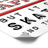 Kaufen Glück Skateboard Funny Poster (Ecke)