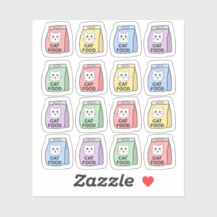 Kaufen Katzenfutter Gefüttert Katzenjacke Erinneru Aufkleber