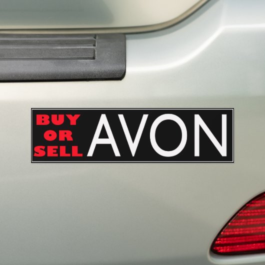 KAUFEN ODER VERKAUFEN VON AVON AUTOAUFKLEBER (Auf Auto)