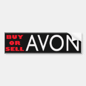 KAUFEN ODER VERKAUFEN VON AVON AUTOAUFKLEBER (Vorne)