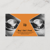 Kaufen Sie 1 erhalten Sie 1 graue Schwarz Orange M Empfehlungskarte (Vorderseite)