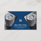 Kaufen Sie 1 Gratis Blue White Black Mitarbeiter P Empfehlungskarte (Vorderseite)