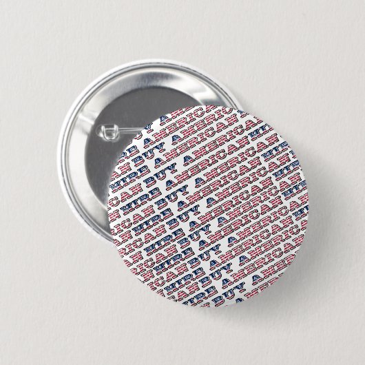 Kaufen Sie American Hire American Zitat Trump Patr Button (Vorne & Hinten)