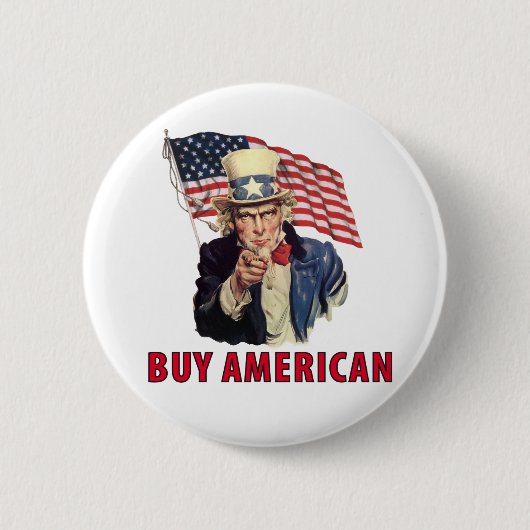 Kaufen Sie Amerikaner Button (Vorderseite)