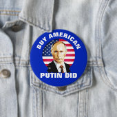 "Kaufen Sie Amerikaner. Putin tat" mit Button (Beispiel)