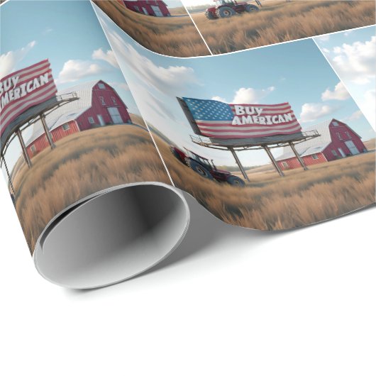 Kaufen Sie amerikanische Reklametafeln mit rotem T Geschenkpapier (Rolleneckpunkt)