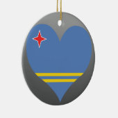 Kaufen Sie Aruba-Flagge Keramikornament (Rechts)